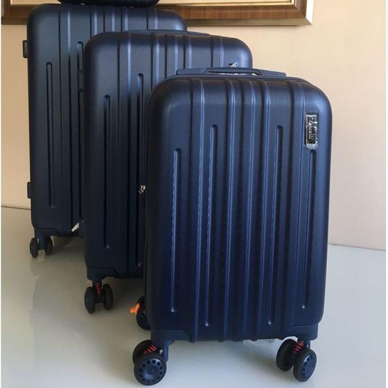 Mala de viagem kit 3 peças Menor preço em Mala de viagem kit 3 peças