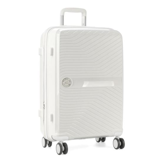 Imagem de Mala De Viagem Media 23Kg Expansiva Polipropileno Branco