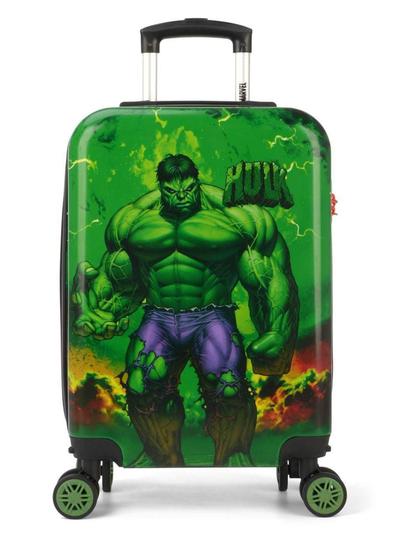 Imagem de Mala Escola / Viagem Infantil Hulk C/ Cadeado Tam P bordo - MF10335AG - AVENGERS