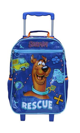 Imagem de Mala Escolar Infantil Unissex G c/rodinhas - Scooby-doo