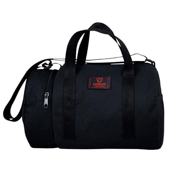 Imagem de Mala Treino Bolsa Academia Fitness Multiuso Everbags Preto