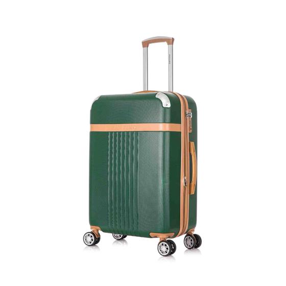 Pepe Jeans Highlight - Set di valigie nere 55/70 cm rigida ABS chiusura TSA integrata 116L 7,54 kg 4 ruote doppie bagaglio a mano