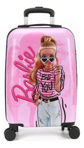 Imagem de Mala Viagem Pequena Infantil Escolar Original Barbie