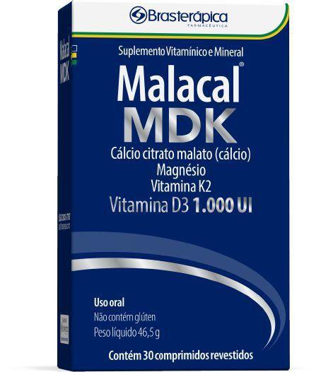Imagem de Malacal MDK 30 Capsulas Calcio + Magnesio + Vitamina D