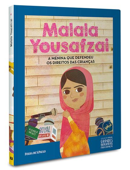 Imagem de Malala yousafzai - a menina que defendeu os direitos das crianças - Folha de São Paulo