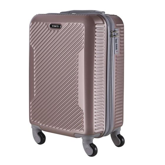 Malas de Bordo ABS para Viagem Yins 21027 Cadeado Integrado Rosê é ruim? Malas de Bordo ABS para Viagem Yins 21027 Cadeado Integrado Rosê é boa?