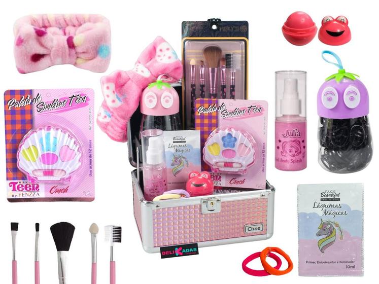 Maleta De Maquiagem Completa Infantil estrelinha Menor preço em Maleta De Maquiagem Completa Infantil estrelinha