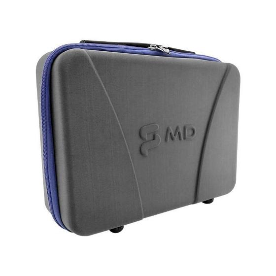 Imagem de Maleta de Transporte Clinicase Pro MD Com Bolso e Zíper - Roxo