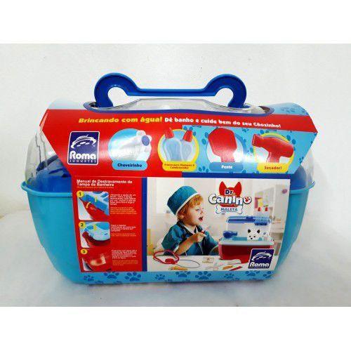 Maleta DR Canino AZUL Roma 5510 Menor preço em Maleta DR Canino AZUL Roma 5510