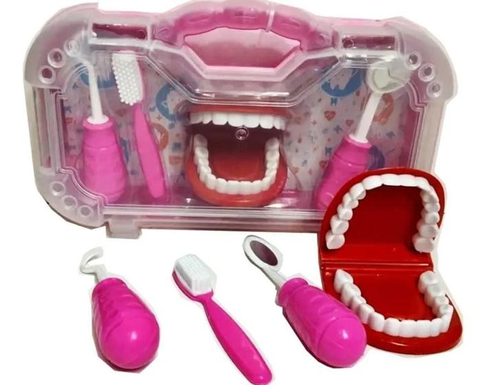 Imagem de Maleta Kit Dentista Cuidando Do Dentinho - Paki Toys