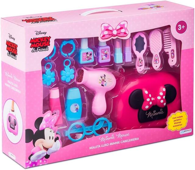 Imagem de Maleta Luxo Minnie Cabeleireira com Acessórios - Multikids