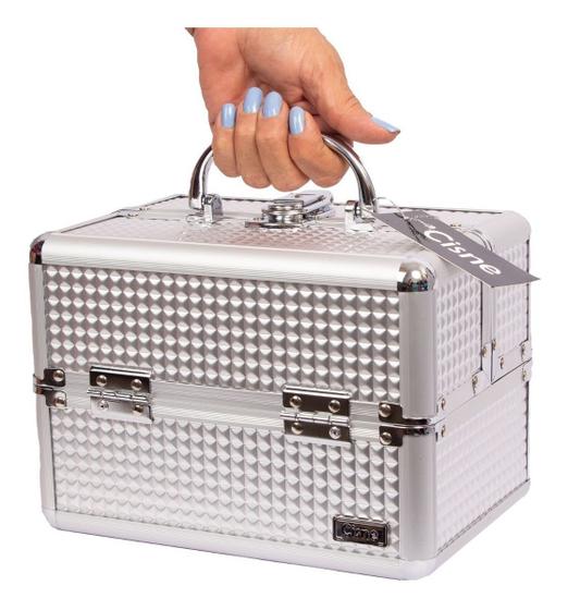 Imagem de Maleta Maquiagem  Rubys Cisne Esmaltes Com 4 Bandejas Cores