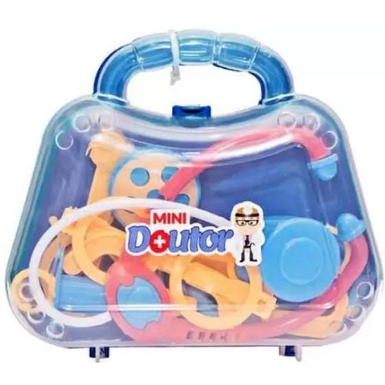 Imagem de Maleta Mini Doutor Infantil Pakitoys 1268 Azul