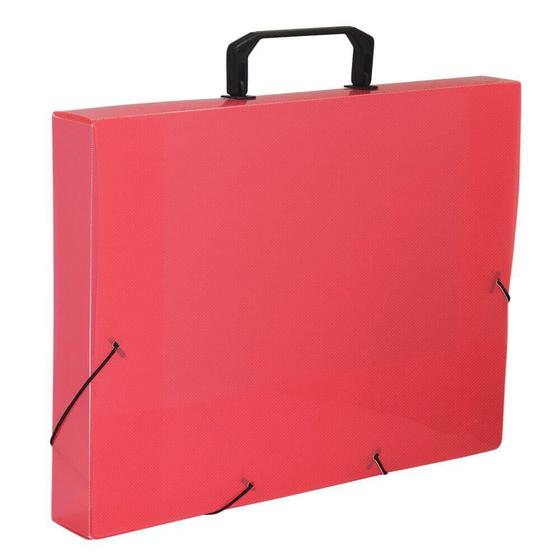 Imagem de Maleta Ofício Line Vermelho com Elástico 702PP-VM - Dac
