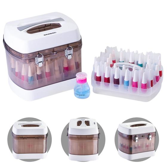 Maleta Para 68 Esmaltes Esmaltebag Organizador Porta Acetona Profissional Dompel Cores Menor preço em Maleta Para 68 Esmaltes Esmaltebag Organizador Porta Acetona Profissional Dompel Cores