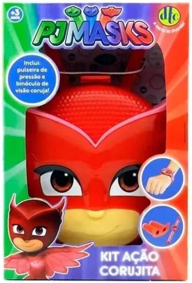Imagem de Maleta pj masks corujita com acessorios multikids br1306