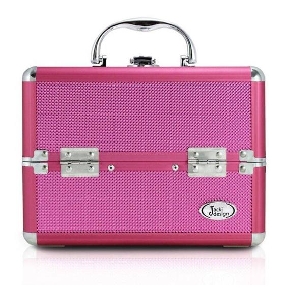 Imagem de Maleta Profissional De Maquiagem Pink Bjh17298 Jacki Design