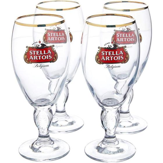 Imagem de Maleta Stella Cálice Artois Com 4 Tacas Para Cerveja 250 ML