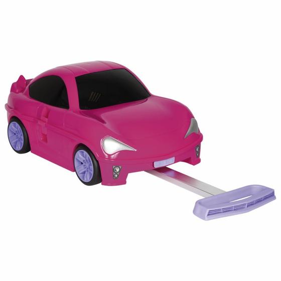 Imagem de Malinha Feminina Carro Pink Play Racing Speed Sestini