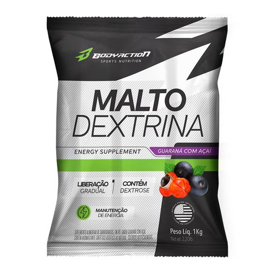 Imagem de Maltodextrina 1Kg - Body Action - Guarana com Açai