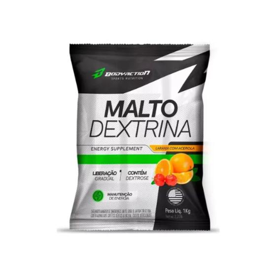 Imagem de Maltodextrina bodyaction 1kg - laranja c acerola