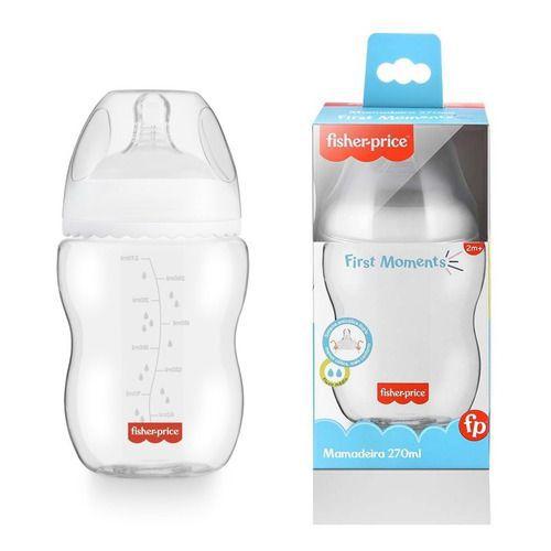 Imagem de Mamadeira Anti Colica First Moment 270ml 2m+ Fisher Price