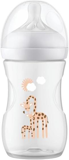 Imagem de Mamadeira avent 260ml petala 3.0 girafa