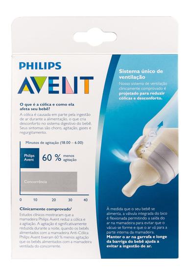 Imagem de MAMADEIRA AVENT CLÁSSICA ANTI-CÓLICA 260ml - 0% BPA - MACACO - PHILIPS AVENT