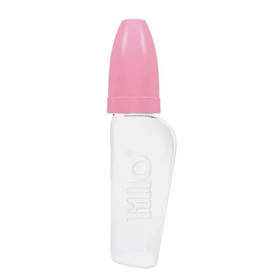 Imagem de Mamadeira Chuquinha 50ml 0-3m Bico Silicone Rosa Lillo