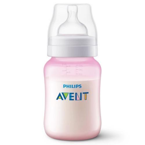 Imagem de Mamadeira Clássica Anti Colic 260Ml Rosa Philips Avent