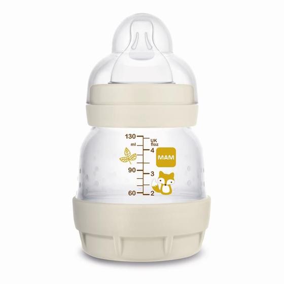 Imagem de Mamadeira easy start 130ml raposa neutra - mam