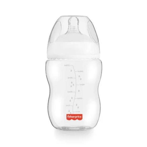 Imagem de Mamadeira First Moments 270ml Transparente 2m+ - Fisher-Price - Fisher Price