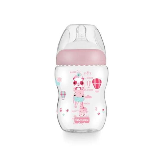 Imagem de Mamadeira First Moments Rosa 270Ml Multikids - Bb10