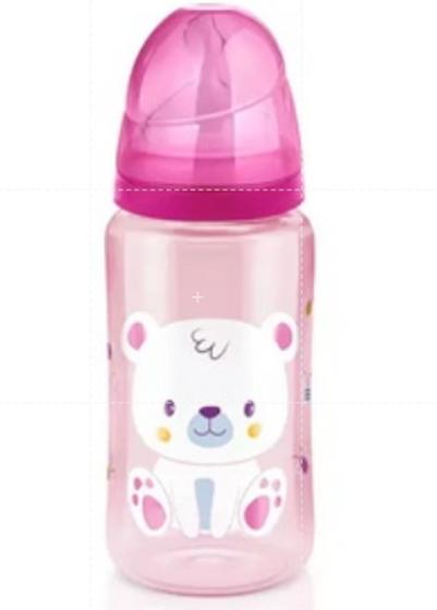 Imagem de Mamadeira Infantil Lillo Fiona 300ml bico de silicone ( Bico Anatômica ) ( tam : 2 )