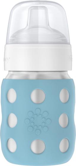 Mamadeira Lifefactory 240ml em Aço Inoxidável com Bico de Canudo Imagem de Mamadeira Lifefactory 240ml em Aço Inoxidável com Bico de Canudo