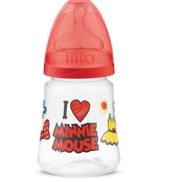 Mamadeira lillo transparente - disney minnie mouse tamanho 1 (0 6 meses ...