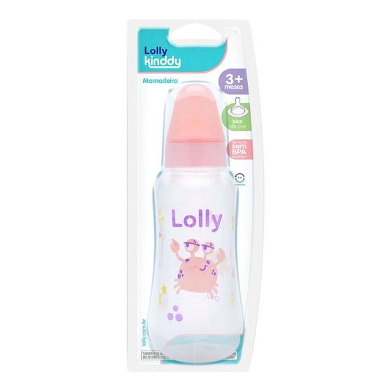 Imagem de Mamadeira Lolly Oceano Rosa 250ml