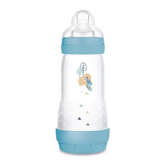 Imagem de Mamadeira Mam Easy Start 320ml 4 Meses+ Anticólica Autoesterilizável Diversas Cores - Mam