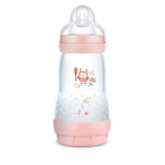 Imagem de Mamadeira mam easy start anticólica 260ml rosa - mam