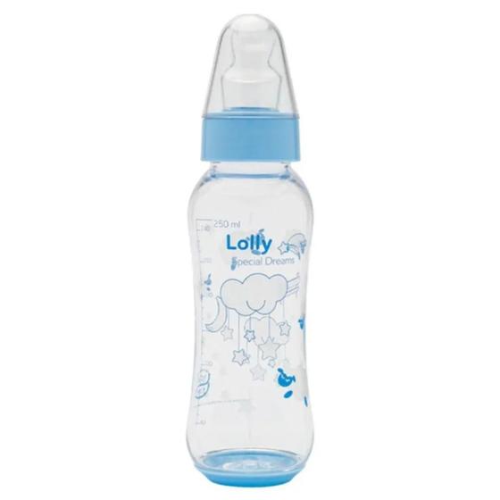 Imagem de Mamadeira Menino Lolly Azul Night 260ml Drams