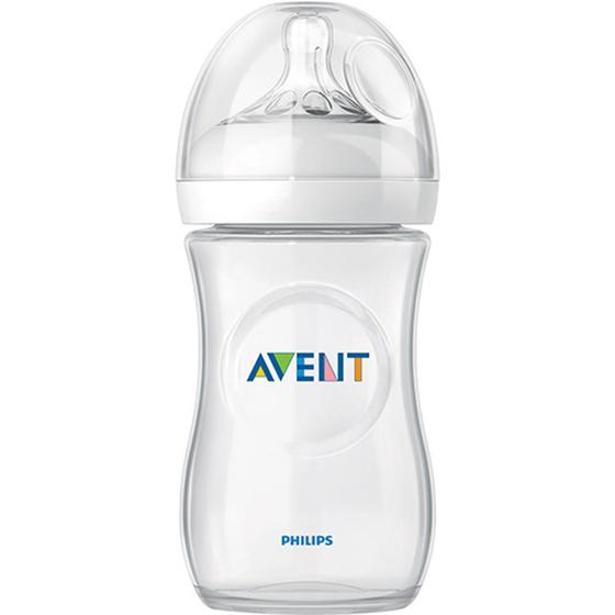 Imagem de Mamadeira Pétala 260ml 1m+ Transparente Philips Avent