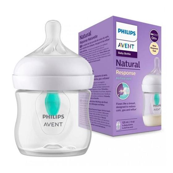 Imagem de Mamadeira Pétala 3.0 125ml +0m Sistema Airfree Philips Avent