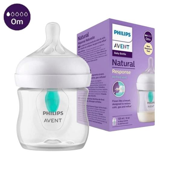 Imagem de Mamadeira Pétala Avent 3.0 125ml 0m+ Air Free Philips