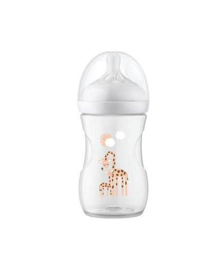 Imagem de Mamadeira Pétala Girafa Philips Avent 260ml Bico Nº 3