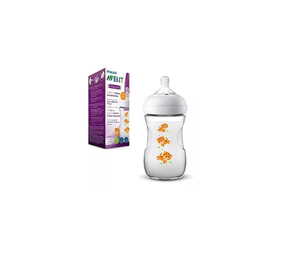 Mamadeira Pétala Tigre 260ml 070/20 Philips Menor preço em Mamadeira Pétala Tigre 260ml 070/20 Philips