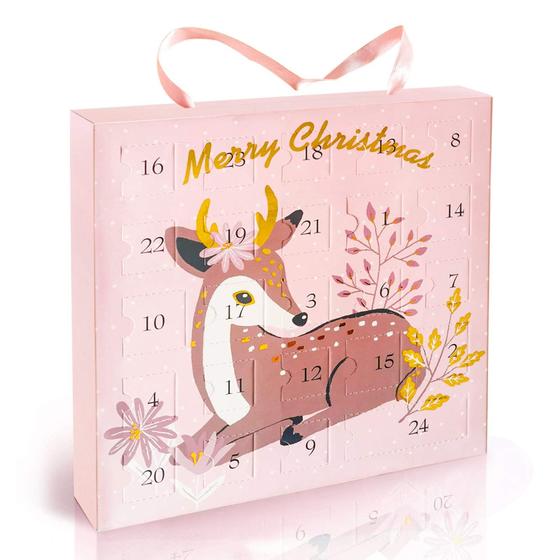 Imagem de Manaror Advent Calendar 2022 para Meninas com 24 presentes exclusivos - acessórios para cabelo, joias, encantos, mais - Grandes Calendários de Contagem Regressiva de Natal para Crianças