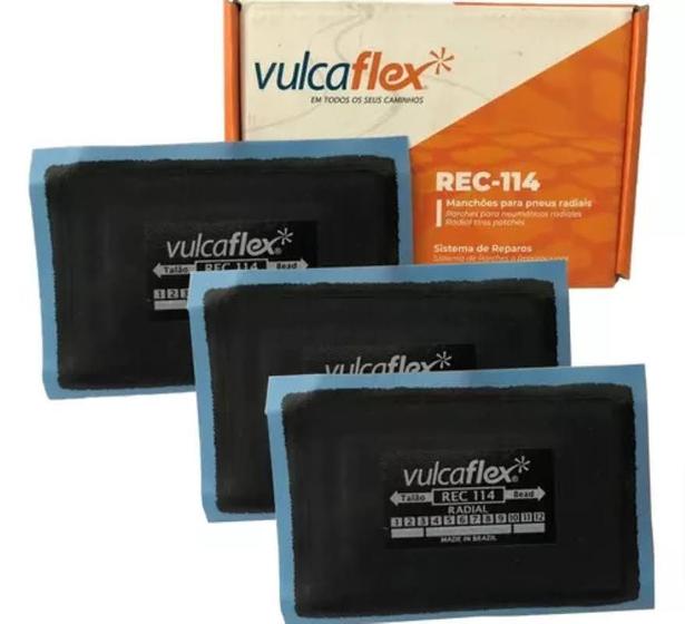 Imagem de Manchao Para Conserto De Pneus Rec 114 Cx/ 10 Un Vulcaflex