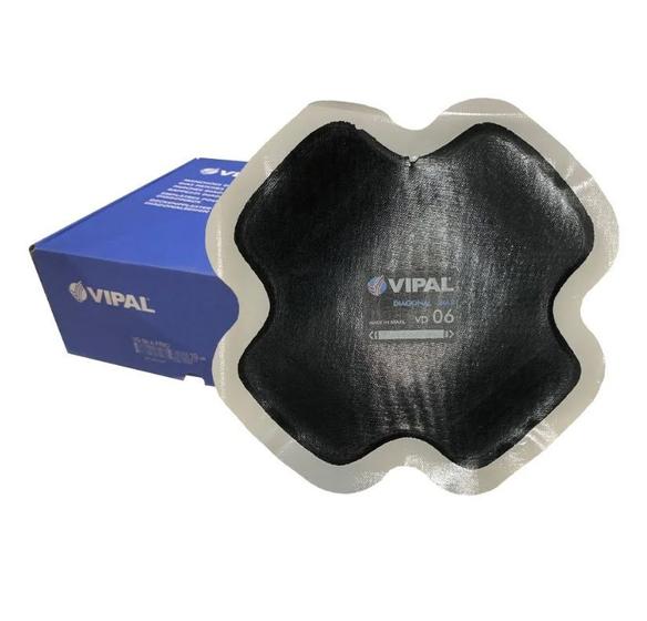 Imagem de Manchao Reparo Pneus A Frio Vd 06 Vipal 245 Mm Cx C/ 10un