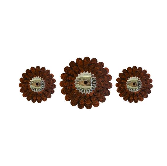 Imagem de Mandala Decorativa Ambiente Sala Quarto Kit 3 Pçs 38167