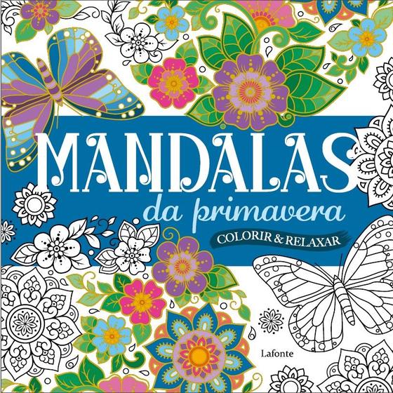 Imagem de Mandalas Da Primavera - Colorir E Relaxar